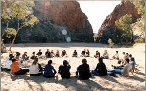 GP Registrars at Glen Helen Gorge Alice Springs