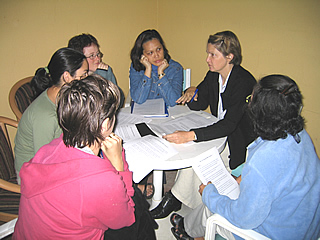 Small Group learning session